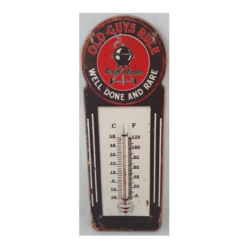 Thermometer "  Old Guys Rule "