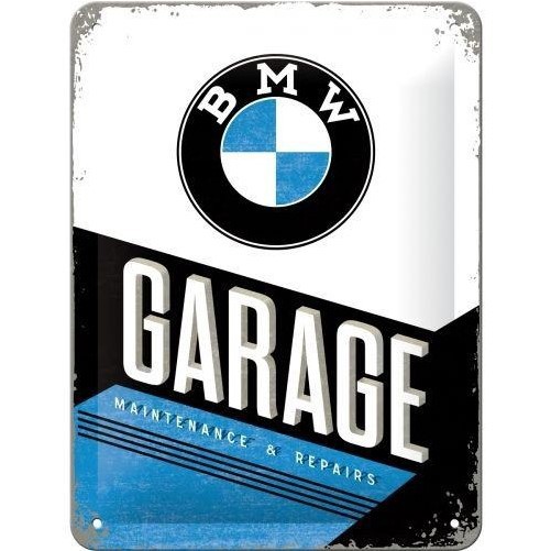 Muurplaat BMW Garage