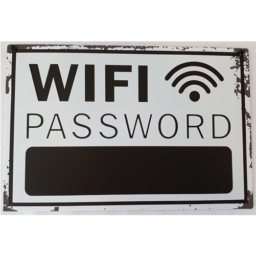 Plaat Wifi password